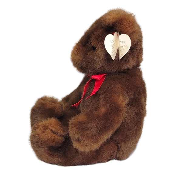 VTG 1995 Baby PJ Bear Brown Beanie Babies Stuffed Animal Collectible HAS TY TAG - Picture 3 of 10